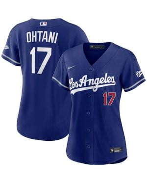 Nike Freddie Freeman Royal Los Angeles Dodgers Alternate Stadium Jersey - Blue