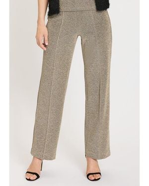 Olsen Sparkle Pull-on Pant - Brown