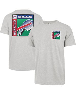 '47 Buffalo Bills Chrome Plate Franklin T-shirt - Gray