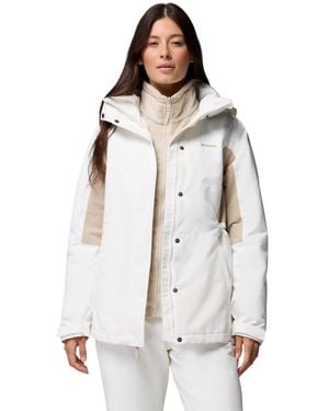 Columbia Bugaboo Iv 3-in-1 Hooded Short Jacket - White