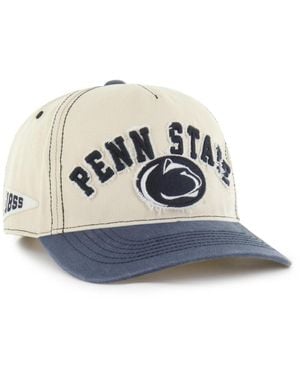'47 And Tan/navy Penn State Nittany Lions Well-worn Calderwood Hitch Adjustable Hat - Multicolor