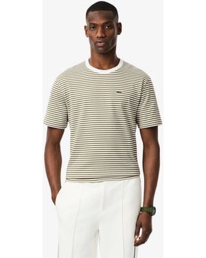 Lacoste Classic-fit Striped T-shirt - Multicolor