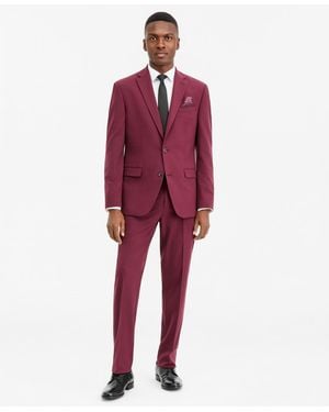 BarIII Slim-fit Suit Separates Jacket - Red