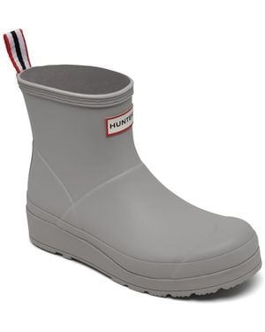 HUNTER Play Short Rain Boots From Finish Line - Gray