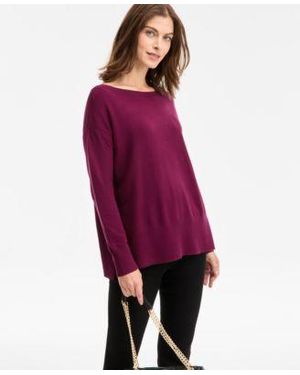 INC International Concepts Everyday Sweater Tunic P Xs Xxl Macys Exclusive - Red