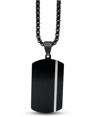 Anna Zuckerman El Camino Dog Tag Necklace - White
