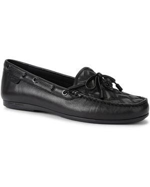 Kurt Geiger Eagle Embellished Square-toe Loafers - Black
