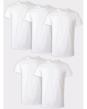 Hanes Ultimate Crewneck Undershirt - White