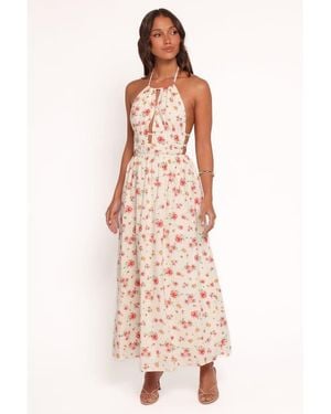 Petal & Pup Wilder Halterneck Maxi Dress - Pink