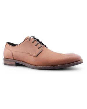 Blake McKay Men S Hudson Dress Casual Lace-up Plain Toe Leather Shoes - Brown