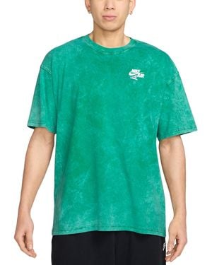 Nike Sportswear Short Sleeve Logo Graphic T-shirt - Green