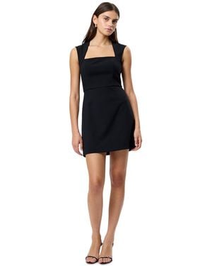 French Connection Whisper Ruth A-line Dress - Black