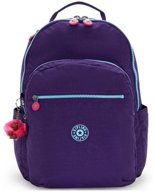 Kipling Seoul Medium Backpack - Purple