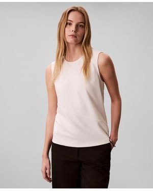 Calvin Klein Sleeveless Top - White