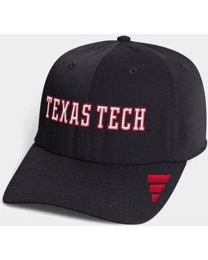 adidas Texas Tech Red Raiders Six-panel Low-crown Adjustable Baseball Cap - Blue