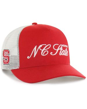 '47 And Nc State Wolfpack Contemporary Basics Foundation Trucker Hitch Adjustable Hat - Red