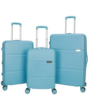 Jessica Simpson Sydney 3-pc. Hardside Spinner luggage Set - Blue