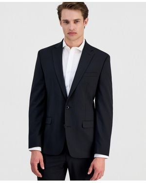 BarIII Slim-fit Wool Suit Jacket - Black