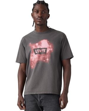 Levi's Vintage Fit Graphic Relaxed-fit Crewneck T-shirt - Gray
