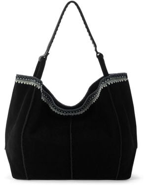 The Sak Los Feliz Leather Tote Bag - Black
