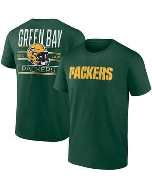 Fanatics Bay Packers Fundamentals T-shirt - Green