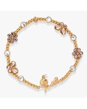 ALEX AND ANI Looney Tunes Tweety Beaded Stretch Bracelet - Metallic