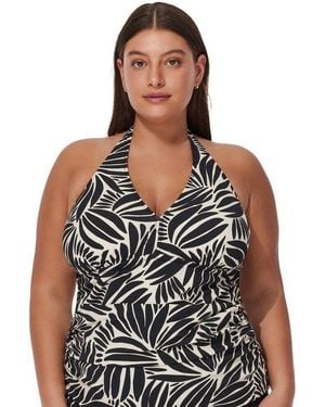 Gottex Comeback Halter Tankini Top - Multicolor