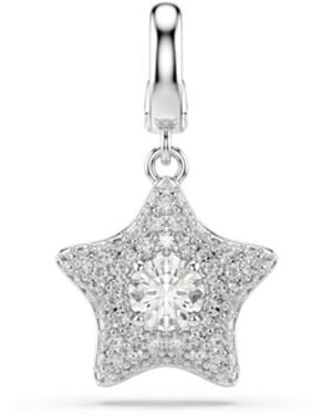 Swarovski Sublima Star Crystal Charm - White
