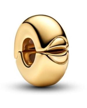 PANDORA 14k Round Clip Charms - Metallic