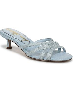 Sam Edelman Camille Slide Sandals - Blue
