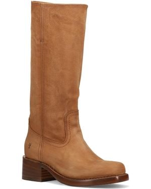 Frye Campus 14l Leather Tall Boots - Brown