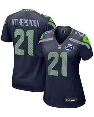 Nike Devon Witherspoon Seattle Seahawks Team 50th Season Game Jersey - Blue