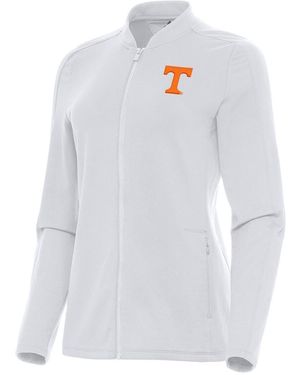Antigua Tennessee Volunteers Continual Full-zip Jacket - White