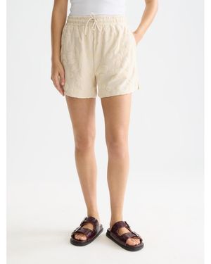 Scotch & Soda Towelling Shorts - Natural