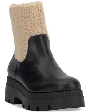 Jessica Simpson Ulalie Lug Sole Booties - Black