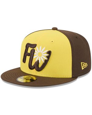 KTZ Fort Wayne Tin Caps Theme Nights 59fifty Fitted Hat - Yellow