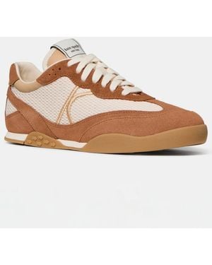 Kate Spade Ks Drift Lace-up Sneakers - Brown