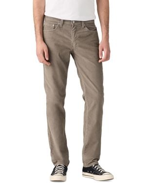 Levi's 511 Slim-fit Corduroy Pants - Gray