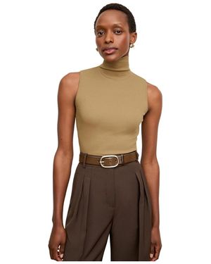 M.M.LaFleur Jett Tank - Brown
