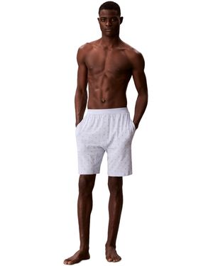 Calvin Klein Logo Sleep Shorts - Multicolor