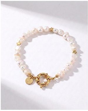 Joey Baby 18k Gold Plated Freshwater Pearl - Black