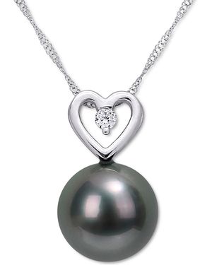 Macy's Cultured Tahitian Pearl (9-1/2mm - Black