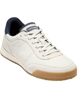 Cole Haan Grandpro Round-toe Slimline Sneakers - White