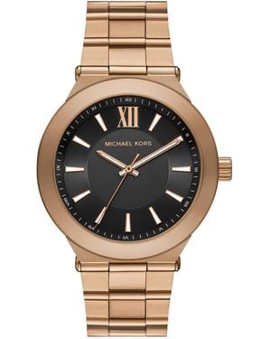 Michael Kors Michael Quartz Billie Water Resistant Stainless Steel Watch 44mm - Metallic