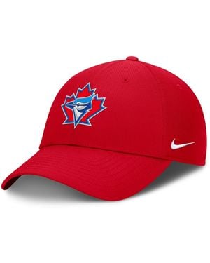 Nike Toronto Blue Jays Club Uv Dri-fit Adjustable Hat - Red