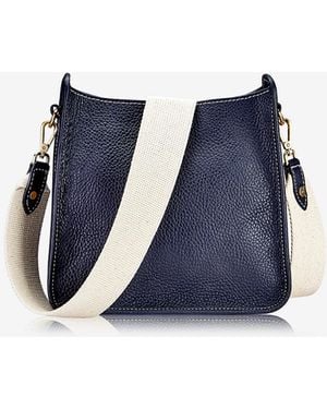 Gigi New York Elle Mini Crossbody Bag - Blue