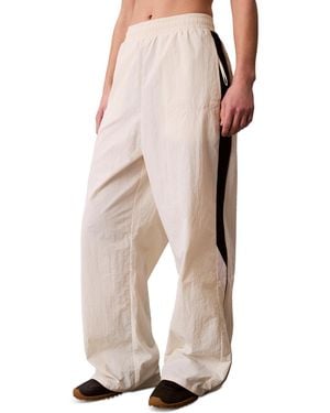 Calvin Klein Icon Sport Wide-leg Track Pants - Pink