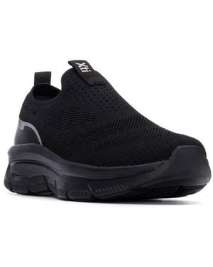 Xti Comfort Slip On Sneakers - Black