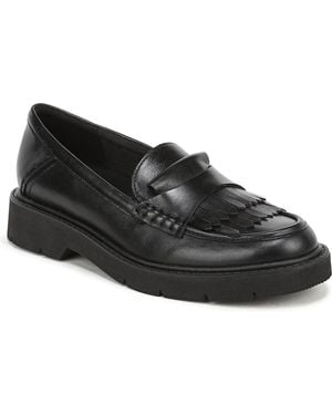 27 EDIT Naturalizer Tate Lug-sole Round Toe Loafers - Black