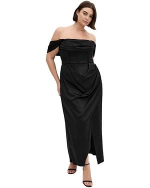 City Chic Plus Size Forbidden Love Maxi Dress - White